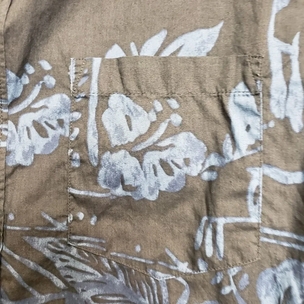 J. Crew Secret Wash Batik Button Up Size Small